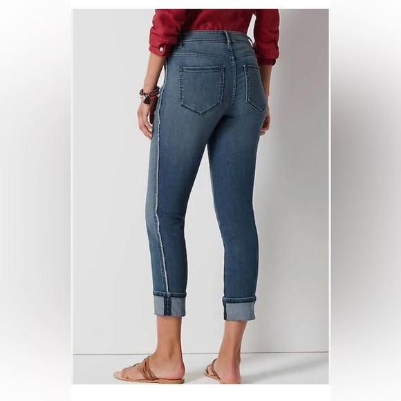 J. Jill denim high- rise cropped shore wash 4 - Picture 10 of 10